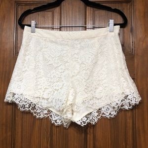 H&M Lace Shorts